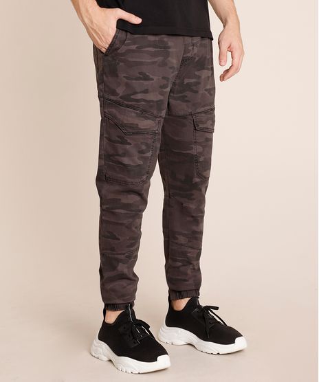 Calca-de-Sarja-Masculina-Jogger-Estampada-Camuflada-Cinza-9824101-Cinza_1