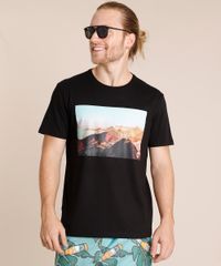 Camiseta-Masculina-Paisagem-Manga-Curta-Gola-Careca-Preta-9726318-Preto_1