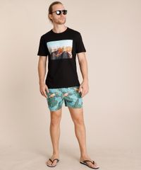 Camiseta-Masculina-Paisagem-Manga-Curta-Gola-Careca-Preta-9726318-Preto_3