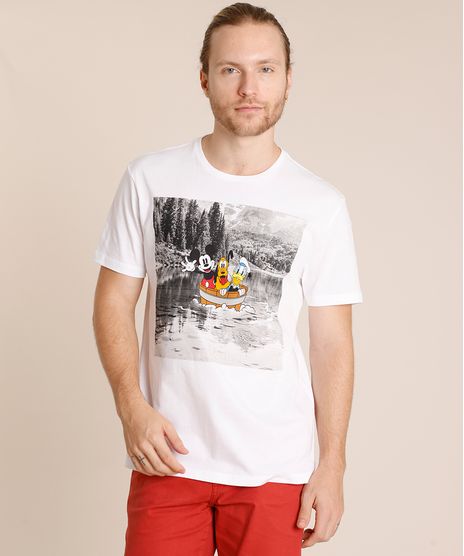 Camiseta-Masculina-Turma-do-Mickey-Manga-Curta-Gola-Careca-Branca-9727697-Branco_1