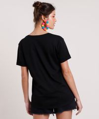 Blusa-Feminina-Carnaval--Rainbow-is-the-New-Black--Manga-Curta-Decote-Redondo-Preta-9837239-Preto_2