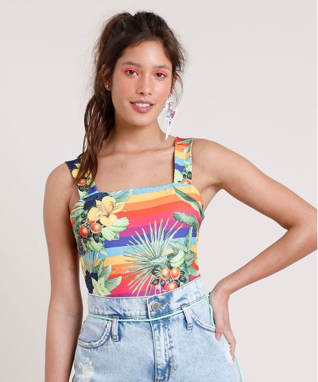 Body-Feminino-Carnaval-Estampado-Listrado-com-Frutas-e-Folhas-Alca-Larga-Decote-Reto-Multicor-9780275-Multicor_1
