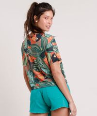 Blusa-Feminina-Carnaval-Estampada-de-Tucano-Manga-Curta-Decote-Redondo-Verde-9786090-Verde_2