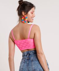 Top-Faixa-Carnaval-em-Renda-com-Bojo-e-Alca-Removiveis-Rosa-Neon-9820896-Rosa_Neon_2