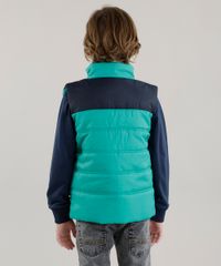 Conjunto-de-Colete-Verde---Blusao-em-Moletom-Azul-Marinho-8448930-Azul_Marinho_2