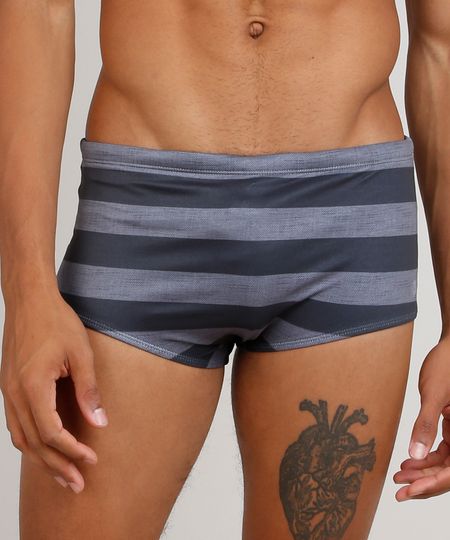 Sunga-Masculina-Tradicional-Listrada-Chumbo-9765871-Chumbo_1 Sunga-Masculina-Tradicional-Listrada-Chumbo-9765871-Chumbo_1