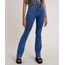 Calca-Jeans-Feminina-Sawary-Boot-Cut-Cintura-Alta-Super-Lipo-Azul-Medio-9855741-Azul_Medio_1