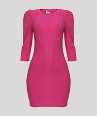 Vestido-Feminino-Mindset-Curto-Canelado-Manga-Curta-Pink-9907194-Pink_5