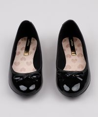 Sapatilha-Infantil-Molekinha-Bico-Redondo-em-Verniz-com-Laco-Preta-9902817-Preto_4