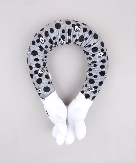 Apoio-de-Pescoco-Mickey-Estampado-Cinza-9864774-Cinza_1