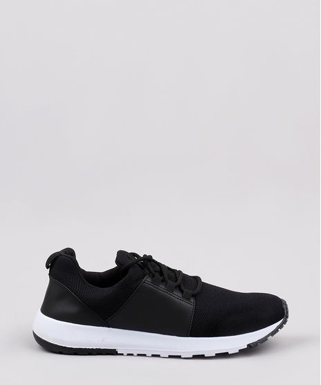Tenis-Masculino-Oneself-com-Recortes-Preto-9786307-Preto_1
