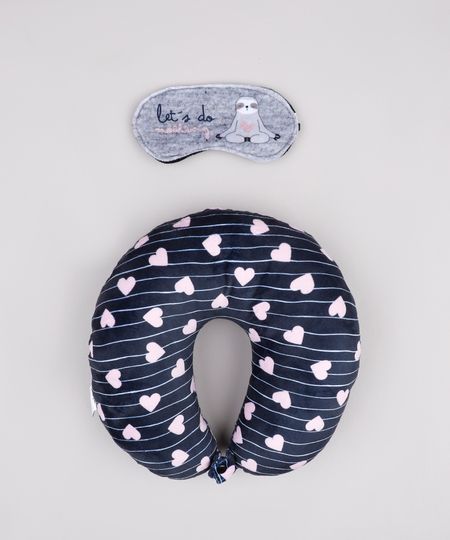 Kit-de-Apoio-de-Pescoco-Estampado-de-Coracoes---Tapa-Olho--Let-s-do-Nothing--Azul-Marinho-9864768-Azul_Marinho_1