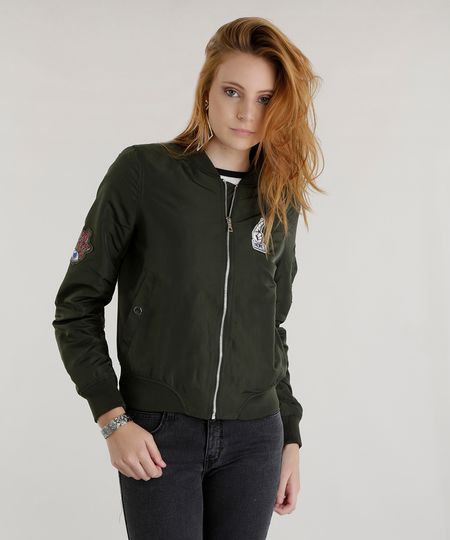 Jaqueta-Bomber-com-Patchs-Verde-Militar-8482784-Verde_Militar_1 Jaqueta-Bomber-com-Patchs-Verde-Militar-8482784-Verde_Militar_1