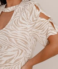 Blusa-Feminina-Choker-Estampada-Animal-Print-Zebra-com-Botoes-Manga-Curta-Decote-Redondo--Bege-Claro-9840752-Bege_Claro_4