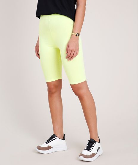 Bermuda-Feminina-Basica-Ciclista--Amarela-Neon-9700946-Amarelo_Neon_1