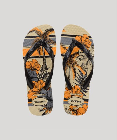 Chinelo-Havaianas-Masculino-Aloha-Estampado-Floral-Bege-9839488-Bege_1