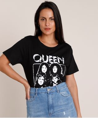 Blusa-Feminina-de-Banda-Queen-Manga-Curta-Decote-Redondo-Preta-9713997-Preto_1