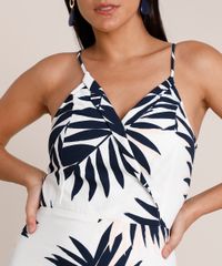 Macacao-Feminino-Pantacourt-com-Transpasse-Estampado-de-Floral-Decote-V-Alca-Fina-Off-White-9684576-Off_White_4