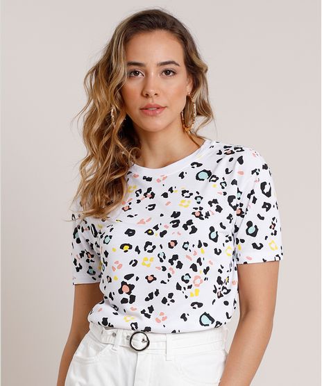 Blusa-Feminina-Estampada-Animal-Print-Onca-Manga-Curta-Decote-Redondo-Branca-9771948-Branco_1