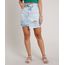 Saia-Jeans-Feminina-Curta-Destroyed-com-Cinto--Azul-Claro-9832391-Azul_Claro_1