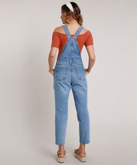 Macacao-Jeans-Feminino-com-Rasgos-e-Ziper--Azul-Medio-9833548-Azul_Medio_2