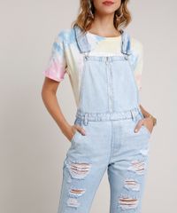 Macacao-Jeans-Feminino-Destroyed-com-Ziper--Azul-Claro-9833549-Azul_Claro_4