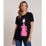Blusa-Feminina-Dino-Os-Flintstones-Manga-Curta-Decote-Redondo-Preta-9801375-Preto_1