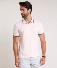 Polo-Masculina-em-Piquet-Comfort-Fit-com-Bordado-Manga-Curta-Rosa-Claro-9886073-Rosa_Claro_1