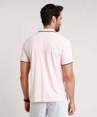 Polo-Masculina-em-Piquet-Comfort-Fit-com-Bordado-Manga-Curta-Rosa-Claro-9886073-Rosa_Claro_2