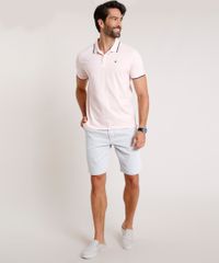 Polo-Masculina-em-Piquet-Comfort-Fit-com-Bordado-Manga-Curta-Rosa-Claro-9886073-Rosa_Claro_3