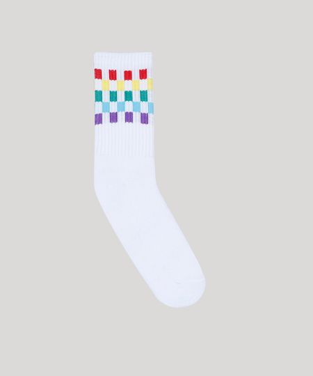 Meia-Feminina-Arco-Iris-Quadriculada-Cano-Alto-Branca-9856783-Branco_1 Meia-Feminina-Arco-Iris-Quadriculada-Cano-Alto-Branca-9856783-Branco_1