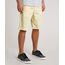 Bermuda-Masculina-Reta-Estampada-Mini-Print-Amarela-9773318-Amarelo_1