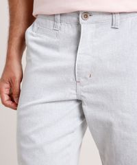 Bermuda-Masculina-Slim--Alfaiatada-Cinza-Mescla-Claro-9766932-Cinza_Mescla_Claro_2