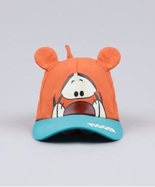 Bone-Infantil-Carnaval-Tigrao-Aba-Curva-com-Orelhas-Laranja-9888501-Laranja_1