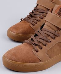 Tenis-Masculino-Ollie-Cano-Alto-com-Recorte-Caramelo-9881241-Caramelo_2