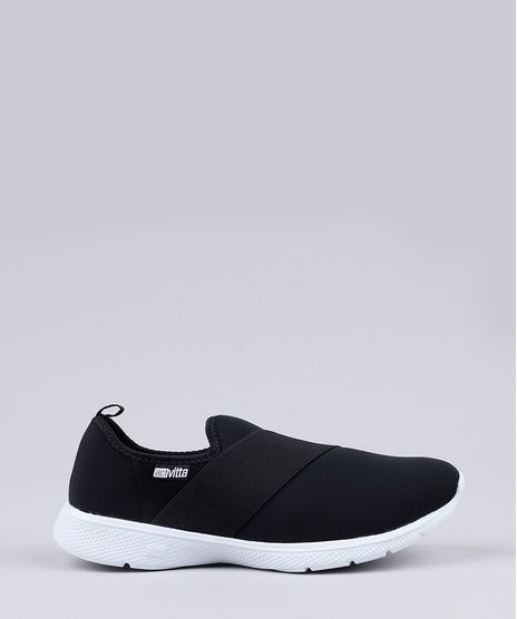 Tenis-Feminino-Running-Actvitta-com-Elastico-Preto-9903956-Preto_1