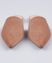 Mule-Feminino-Via-Uno-Bico-Fino-em-Camurca-com-Tachas-Bege-Escuro-9850969-Bege_Escuro_4