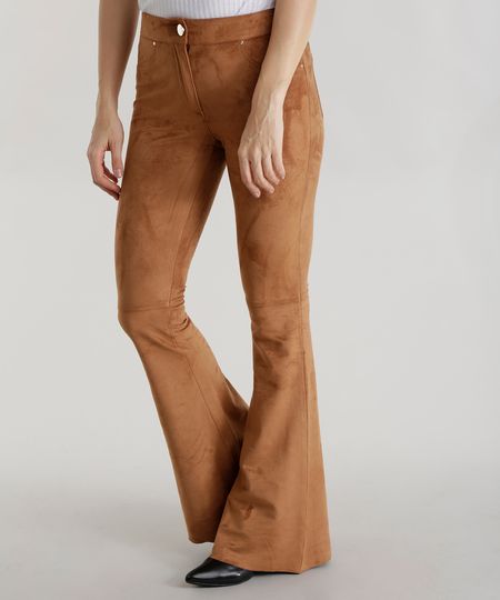 Calca-Flare-em-Suede-Caramelo-8540734-Caramelo_1 Calca-Flare-em-Suede-Caramelo-8540734-Caramelo_1