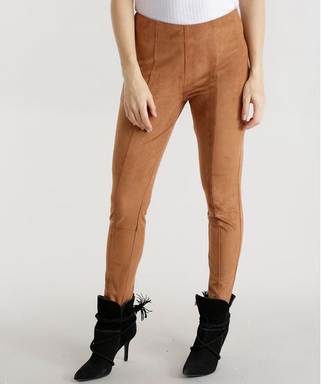 Calca-Legging-em-Suede-Caramelo-8541417-Caramelo_1