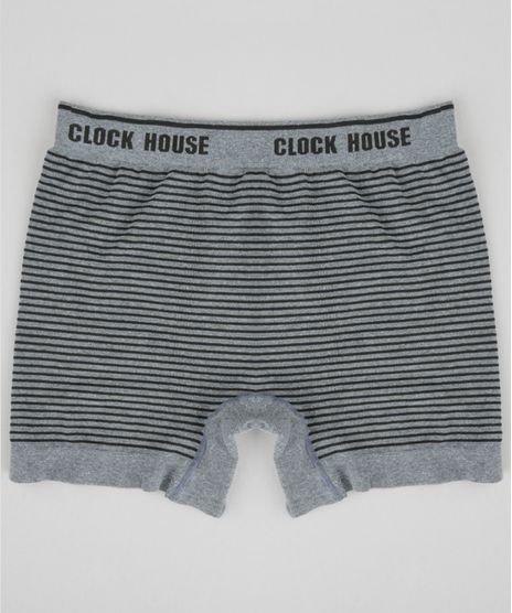 Cueca-Boxer-Listrada-Sem-Costura-Cinza-Mescla-8501668-Cinza_Mescla_1
