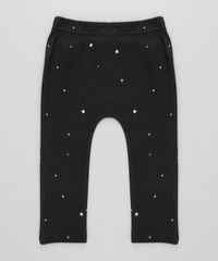 Calca-Estampada-Mickey-em-Algodao---Sustentavel-Preta-8499495-Preto_2