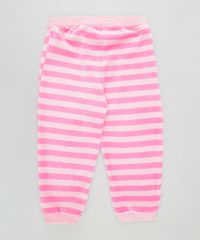 Calca-Listrada-em-Plush-de-Algodao---Sustentavel-Rosa-8479286-Rosa_2