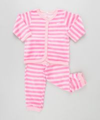 Calca-Listrada-em-Plush-de-Algodao---Sustentavel-Rosa-8479286-Rosa_3
