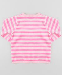 Cardigan-Listrado-em-Plush-de-Algodao---Sustentavel-Rosa-8498165-Rosa_2