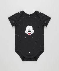 Body-Estampado-Mickey-em-Algodao---Sustentavel-Preto-8499481-Preto_1