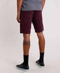 Bermuda-de-Sarja-Masculina-Reta-Vinho-8804171-Vinho_4