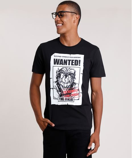 Camiseta-Masculina-Coringa-Manga-Curta-Gola-Careca-Preta-9719803-Preto_1