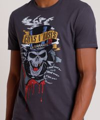 Camiseta-Masculina-de-Banda-Guns-N--Roses-Manga-Curta-Gola-Careca-Chumbo-9841875-Chumbo_4
