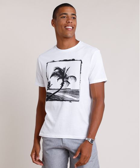 Camiseta-Masculina-Coqueiro-Manga-Curta-Gola-Careca-Branca-9722446-Branco_1