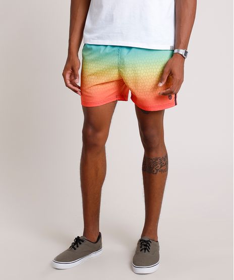 Short-Masculino-Estampado-Degrade-com-Bolsos-Verde-9734063-Verde_1